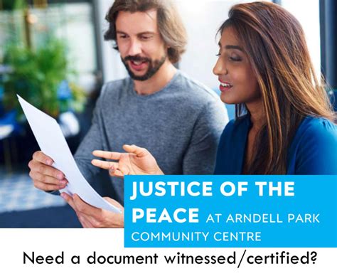 Justice of the Peace Service at Arndell Park。